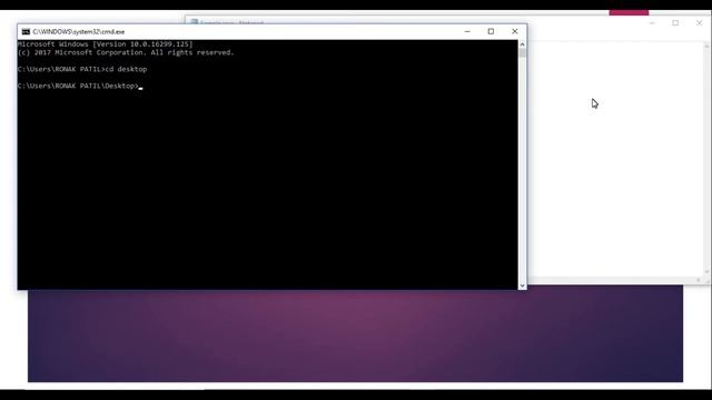 How to compile a java program using CMD and Notepad смотреть онлайн
