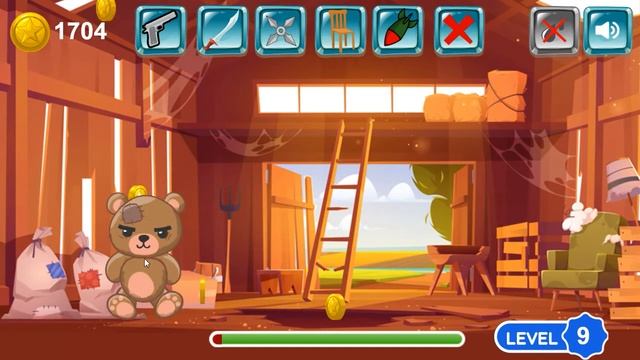 Kick The Teddy Bear (Пнуть плюшевого мишку) - Обзор Игры - Прохождение смотреть онлайн
