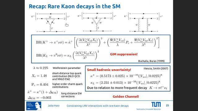 Constraining lepton-number violating interactions in rare kaon decays смотреть онлайн