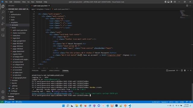 Generate and Deploy a Flask Dashboard to HEROKU in minutes смотреть онлайн