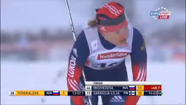 Кубок Мира 2013-2014. Куусамо. Женщины. 5 км. Классический стиль смотреть онлайн