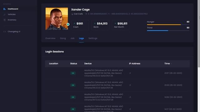 FiveM Web User Control Panel (UCP for QBCore) смотреть онлайн