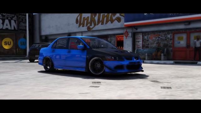 MITSUBISHI LANCER EVO 8 | GTA V смотреть онлайн