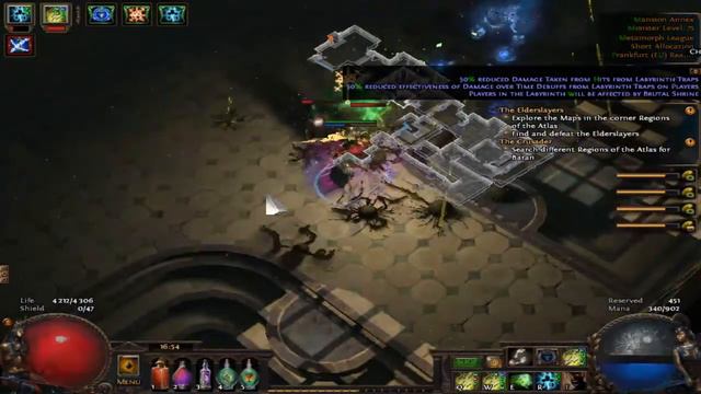 Path of exile Лабиринт лаги фризы пройдено смотреть онлайн