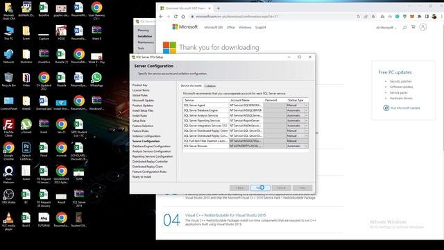 How to download/install SQL Server 2014 & .NET Framework 3.5 |Tutorial video | MMAT Production смотреть онлайн