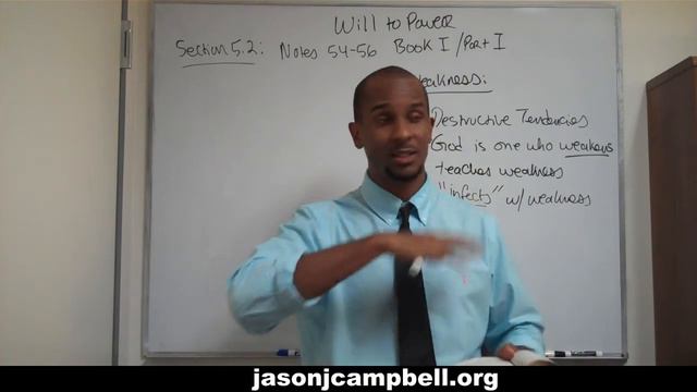 49. Nietzsche Lecture: The Will To Power: Section 5.2: Notes 54-56