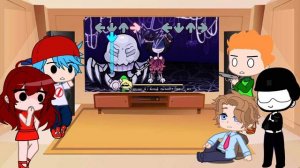 Sans, Papyrus & Muffet || Fnf React To Insomnia & Frostbite Undertale Mix (Frisk)