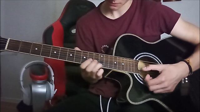 Nujabes- Arurian Dance(The lamp is low). Acoustic guitar cover смотреть онлайн