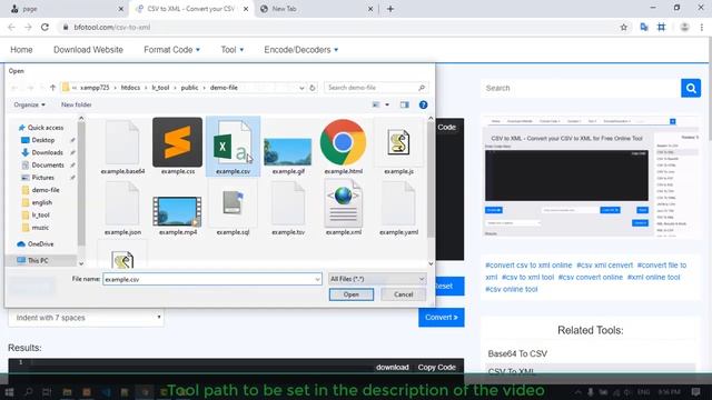 CSV to XML - Convert your CSV to XML for Free Online Tool смотреть онлайн