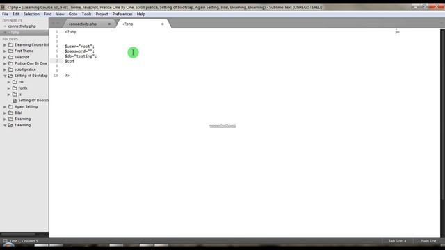 How to Connect Xampp database With PHP | Website смотреть онлайн