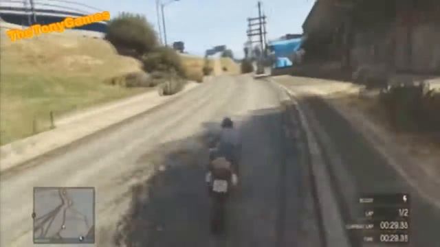 GTA 5 Online ВЕЛО МОТО ТРЮКИ! смотреть онлайн