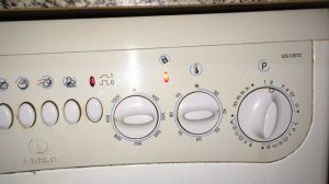 Error #10 Indesit WS 105TX