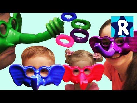 ★ Игры для Детей ГОНКИ СЛОНОВ Распаковка Рома Шоу game unboxing and play ROMA SHOW смотреть онлайн