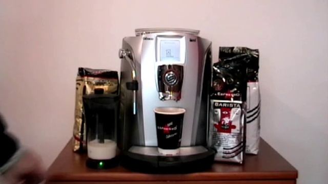 Saeco Talea Touch + Milk Island смотреть онлайн