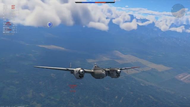 Managing Altitude And More Target Prioritisation - P-38L-5-L0 смотреть онлайн