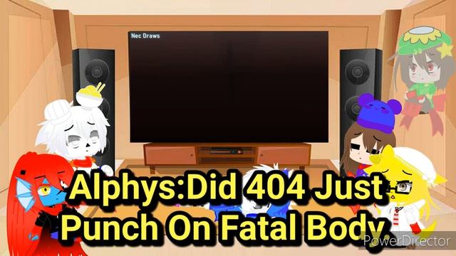 UnderTale React To Error404(William) Vs Fatal!Errorsans смотреть онлайн