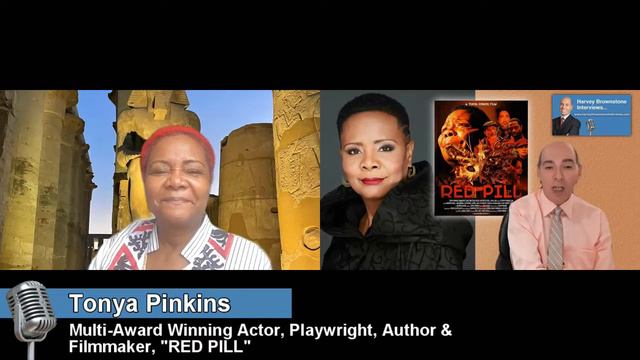 Harvey Brownstone Interviews Tonya Pinkins, Award Winning Actor/Playwright/Author, “RED PILL” смотреть онлайн