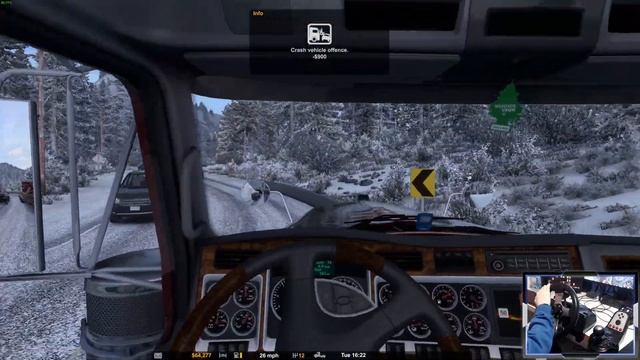 Hauling SANTA'S SLEIGH! - American Truck Simulator - CHRISTMAS SPECIAL смотреть онлайн