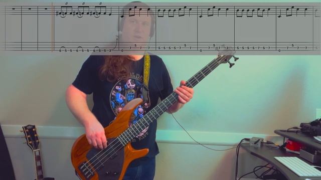 Bass Lesson + Bass TAB // Full Bass Tutorial // Escape From The Prison Planet by Clutch смотреть онлайн