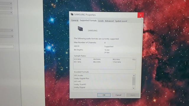 Yamaha amplifer dolby atmos straight fix. windows 10 hdmi. fix december 2021 using VLC. смотреть онлайн