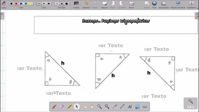 Razones Funciones trigonométricas смотреть онлайн