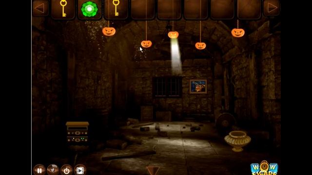 Wow Halloween Haunted Castle Escape walkthrough Wowescape. смотреть онлайн