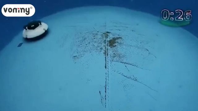 Робот пылесос Vommy для очистки дна бассейна смотреть онлайн