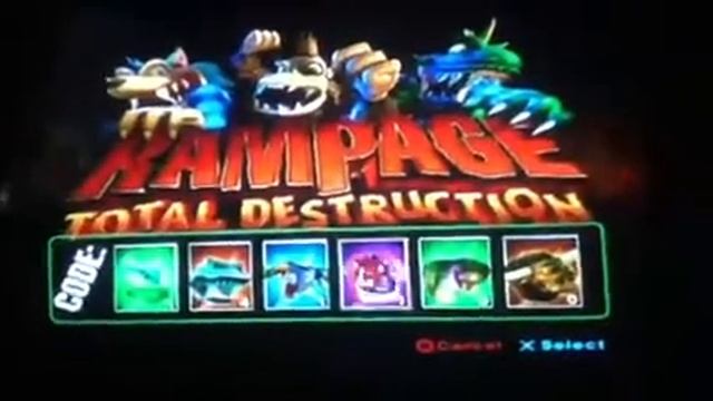 Rampage Total Destruction - Unlock ALL Characters смотреть онлайн