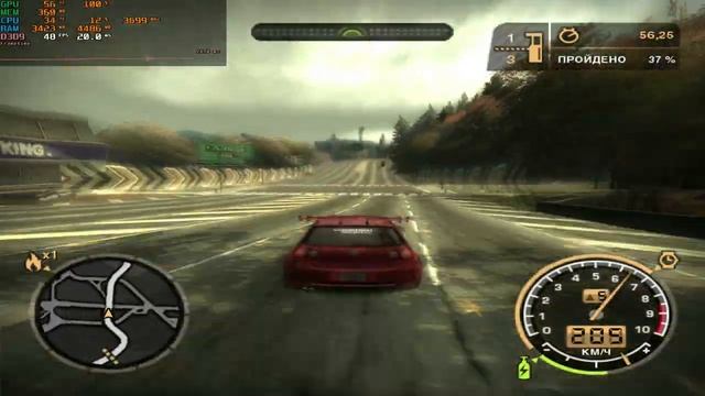 Gigabyte GT 630 1GB TEST NFS Most Wanted 2005 1280x1024 [HIGH] смотреть онлайн