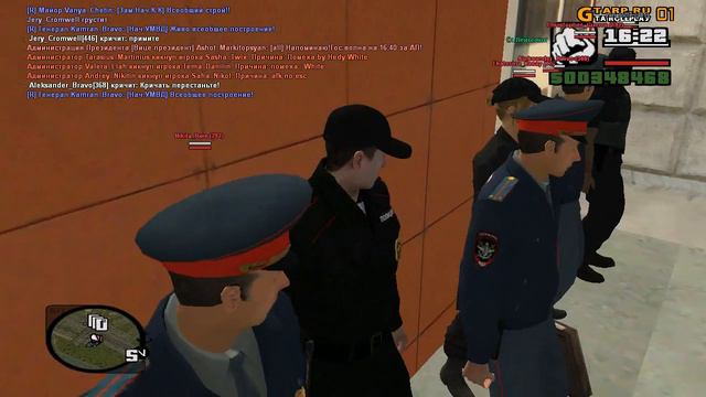 КРМП РП 01 сервер | опять треньки у полиции Арзамаса смотреть онлайн