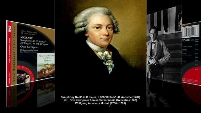 W.A. Mozart - Sinfonie No.35 in A major, K.385 (dir. O. Klemperer, New Philharmonia Orchestra, 1960) смотреть онлайн