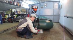 Лодочный мотор из триммера.