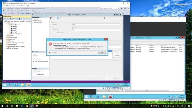 SQL Server Fails Backup to Network Share смотреть онлайн