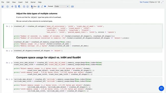 070-Pandas Memory Usage смотреть онлайн