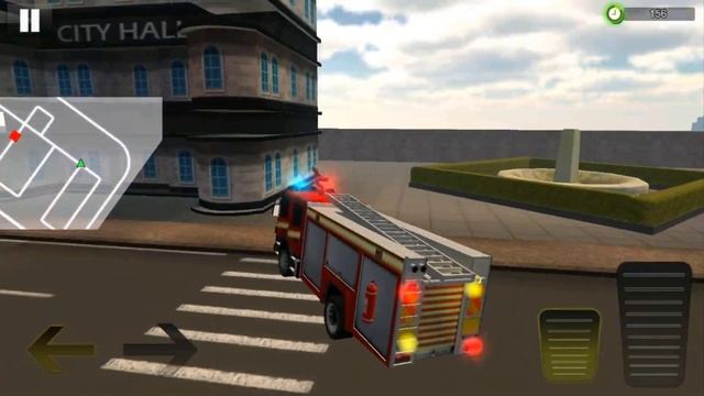 New York FireFighter Rescue Heroes - American Fire Truck Rescues 3D - Android Gameplay #1 смотреть онлайн