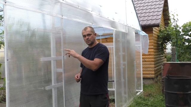 Виноград . Теплица своими руками для винограда . смотреть онлайн