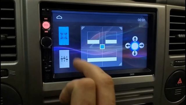 Штатная магнитола Nissan X-Trail T30 (бюджетная) смотреть онлайн