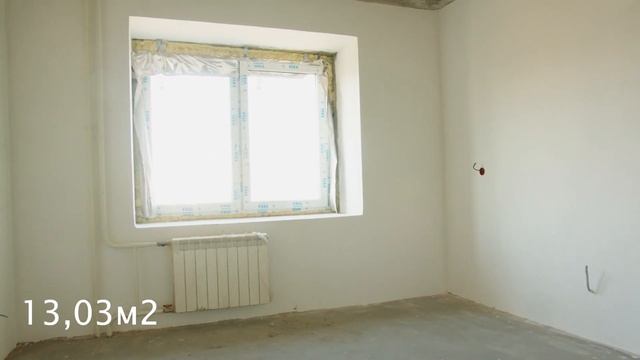 Двухкомнатная квартира ЖК Заозерный