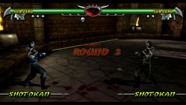 Mortal Kombat:Unchained (Deception)Sub-Zero Arcade Ladder  Hard [No Match Lost ]