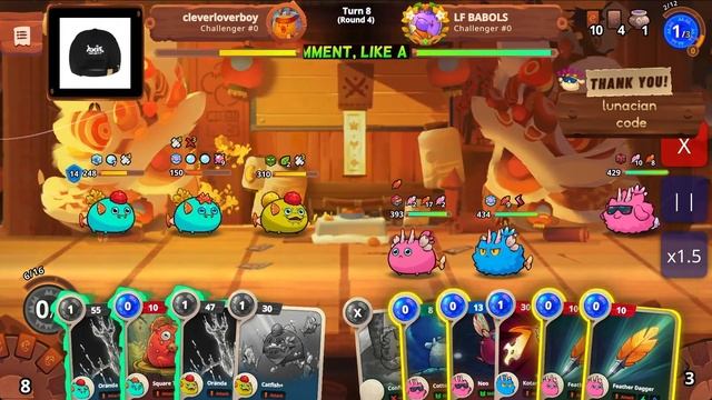 DAILY TOP 1 feat: cleverloverboy | ORIGINS LEADERBOARDS | AXIE INFINITY смотреть онлайн