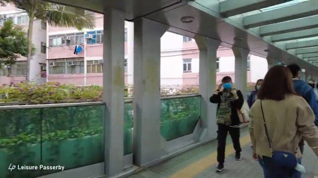 [4K] HONG KONG, Walking Tour start from MTR Tsuen Wan Station смотреть онлайн