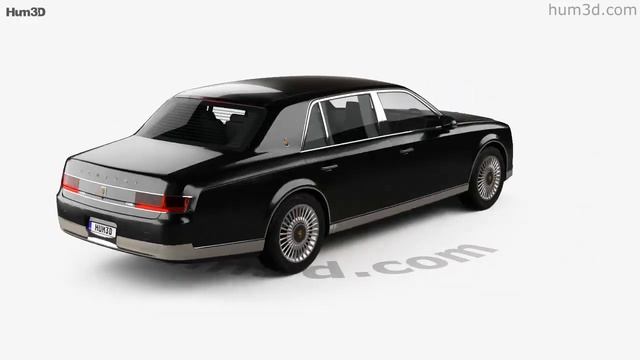 Toyota Century 2018 3D model by Hum3D.com смотреть онлайн