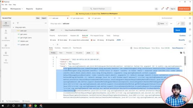 ?Simplest way of Validating Data using Bean Validator in Spring Boot | Backend Course [Hindi] смотреть онлайн