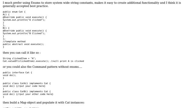 Software Engineering: Best practice Java - String array constant and indexing it (2 Solutions!!) смотреть онлайн