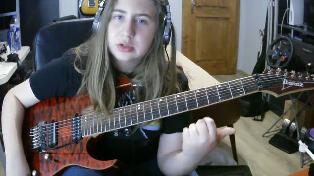 My new Instrument: Ibanez RG927QMZ-RDT (but modified) смотреть онлайн