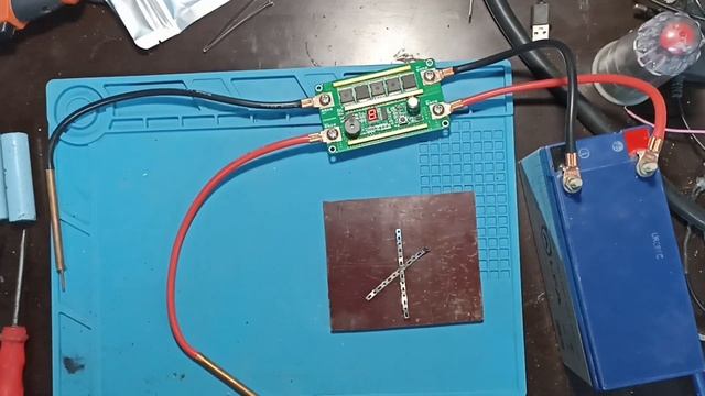 Плата контактной сварки с алиэкспресс, первые испытания. Вывод брать или брать решайте сами. смотреть онлайн