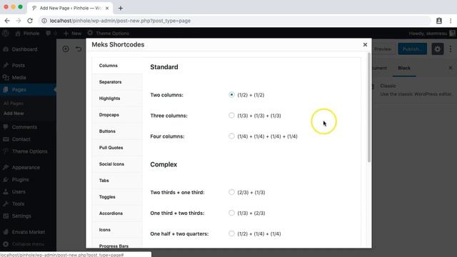 Shortcodes - Pinhole WordPress Theme смотреть онлайн