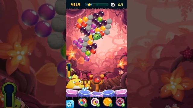 Angry Birds POP Bubble Shooter - Level 34. Gameplay Android смотреть онлайн