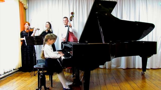 С.Рахманінов „Італійська полька ” Виконує фортепіанний дует. Клас С.Родіна, Т. Мандрусяк. смотреть онлайн